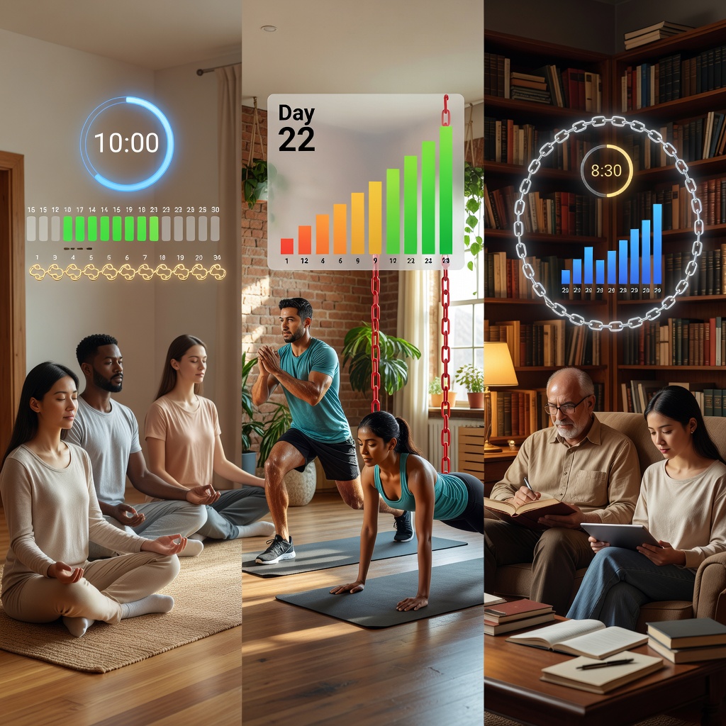 Morning routine habit formation